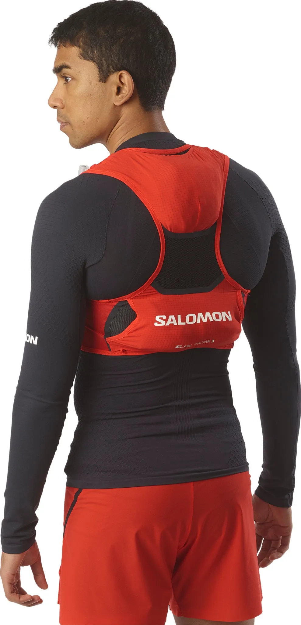 S/Lab Pulsar 3 Running Vest with Flasks - Unisex|-|Veste de course avec flasques S/Lab Pulsar 3 - Unisexe sold by Altitude Sports product image thumbnail 3