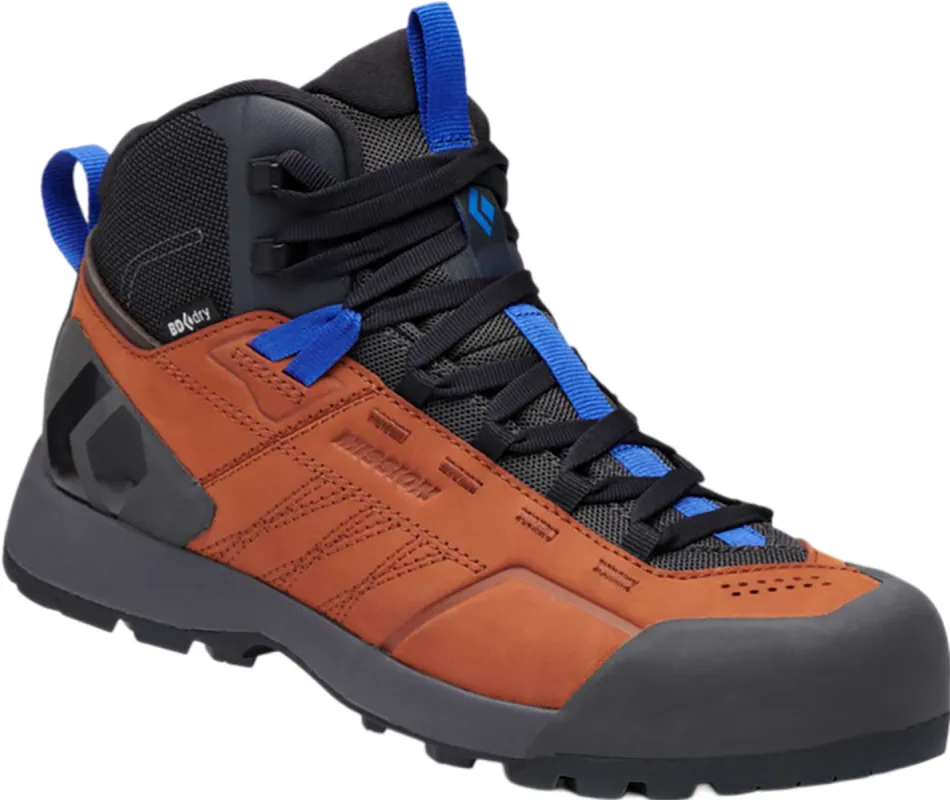 Mission Leather Mid Waterproof Approach Shoes - Women's|-|Chaussures en cuir Imperméable mi-haute Approach Mission - Femmes made by Black Diamond