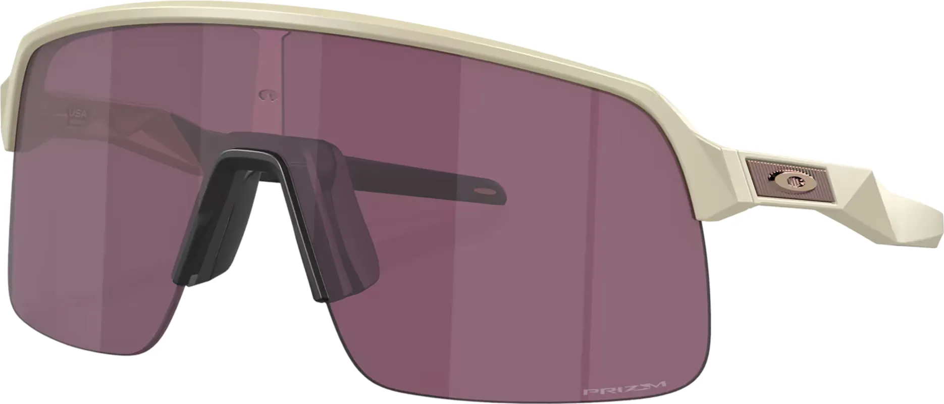 Sutro Lite Sunglasses - Matte Sand - Prizm Road Black Lens - Men's|-|Lunettes de soleil Sutro Lite - Matte Sand - Verres Prizm Road Black - Homme sold by Altitude Sports