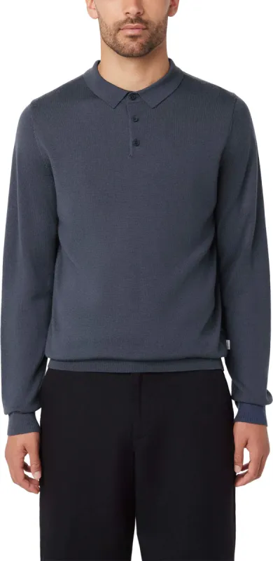 Merino Polo Sweater - Men's|-|Chandail polo en laine mérinos - Homme sold by Altitude Sports