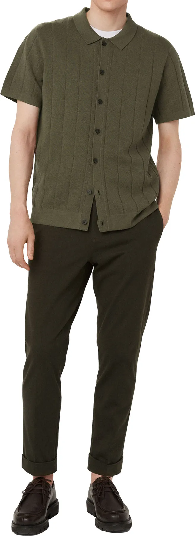 Knit Button Up Polo - Men's|-|Polo boutonné en tricot - Homme sold by Altitude Sports product image thumbnail 3