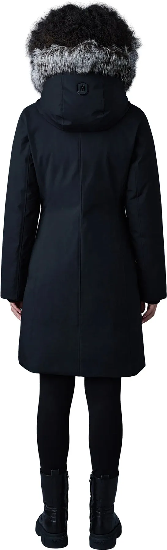 Shiloh 2-in-1 Fitted Down Coat with Removable Bib and Silver Fox Fur - Women's|-|Manteau 2-en-1 en duvet avec plastron amovible et fourrure de renard argenté Shiloh - Femme sold by Altitude Sports product image thumbnail 5