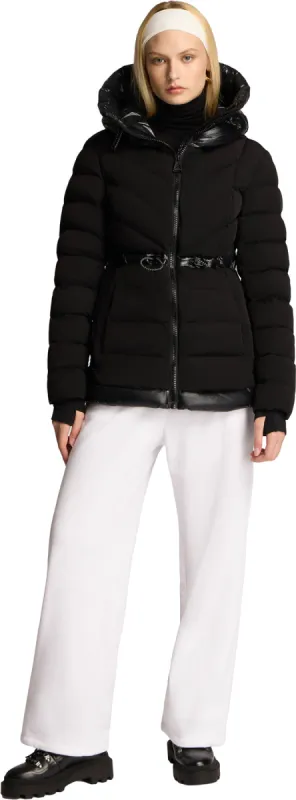 Everlong Lightweight Herringbone Quilted Puffer Jacket with Lustre Detailing - Women's|-|Manteau matelassé léger à matelassage en chevron avec détails lustrés Everlong - Femme sold by Altitude Sports