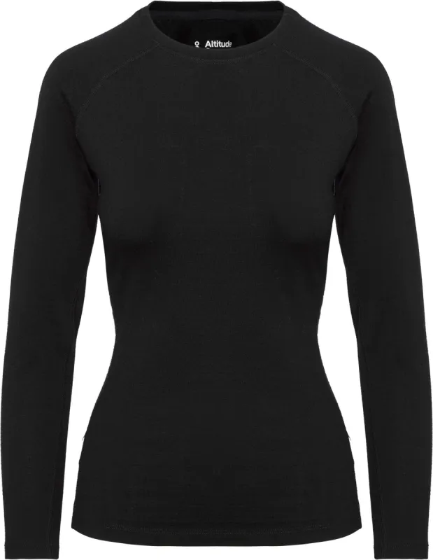 Merino 250 Base Layer Long Sleeve Crewneck - Women's|-|Mérinos 250 haut couche de base à manches longues - Femme sold by Altitude Sports