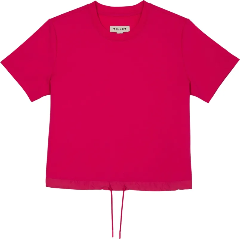 Cropped Interlock Top - Women's|-|Haut écourté en interlock - Femme made by TILLEY