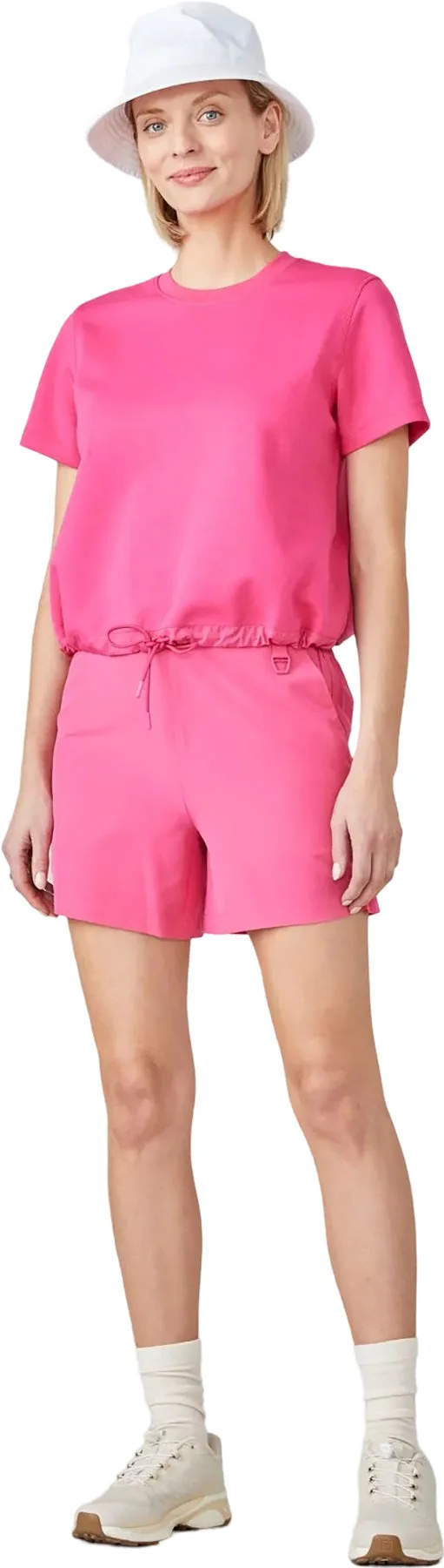 Cropped Interlock Top - Women's|-|Haut écourté en interlock - Femme sold by Altitude Sports product image thumbnail 2