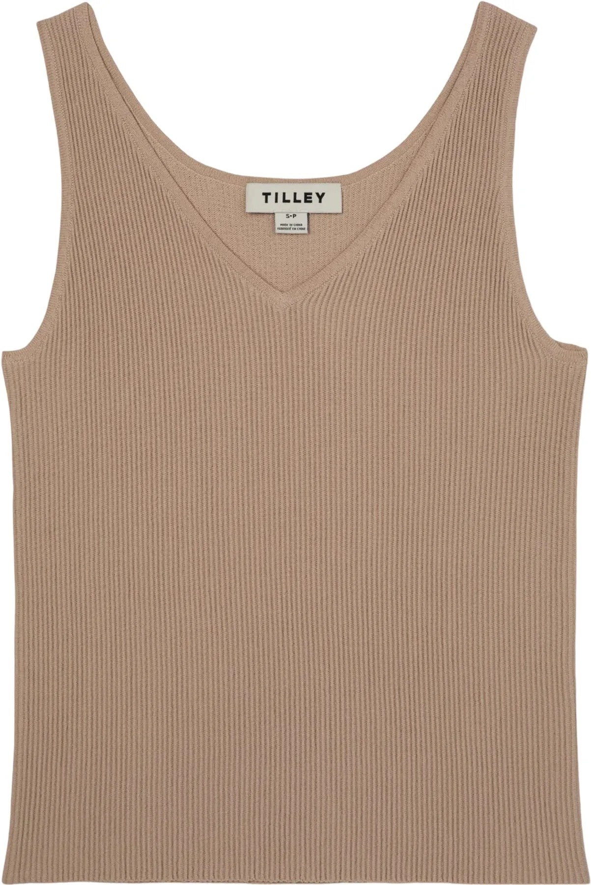 V-Neck Rib Shell Layering Top - Women's|-|Haut superposé côtelé à col en V - Femme sold by Altitude Sports