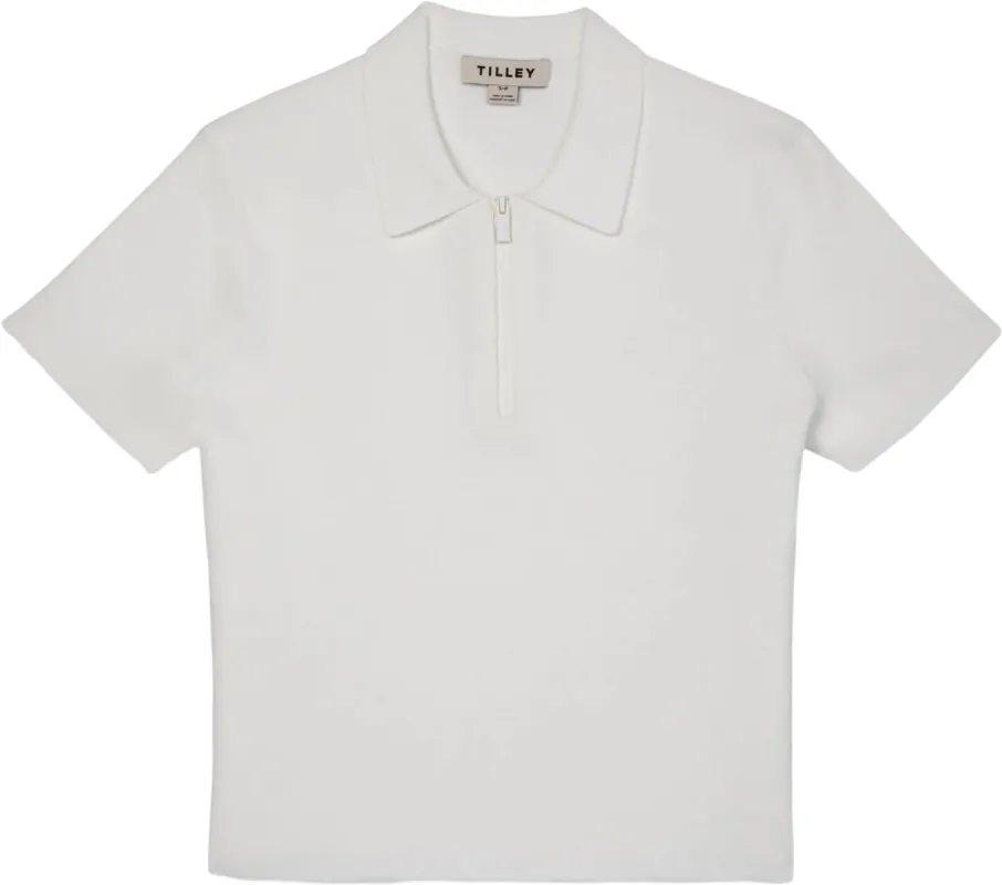 Zip Sweater Polo - Women's|-|Polo pull zippé - Femme made by TILLEY