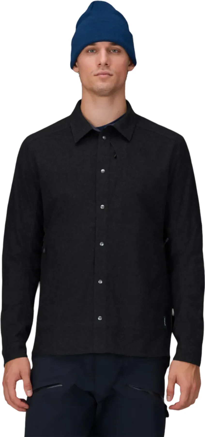 Tamok Wool Plain Shirt - Men's|-|Chemise uni en laine Tamok - Homme sold by Altitude Sports product image thumbnail 3