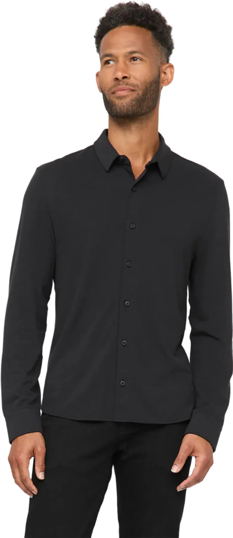 Air Flow Pique Knit Button Down Shirt - Men's|-|Chemise boutonnée en tricot piqué Air Flow - Homme sold by Altitude Sports