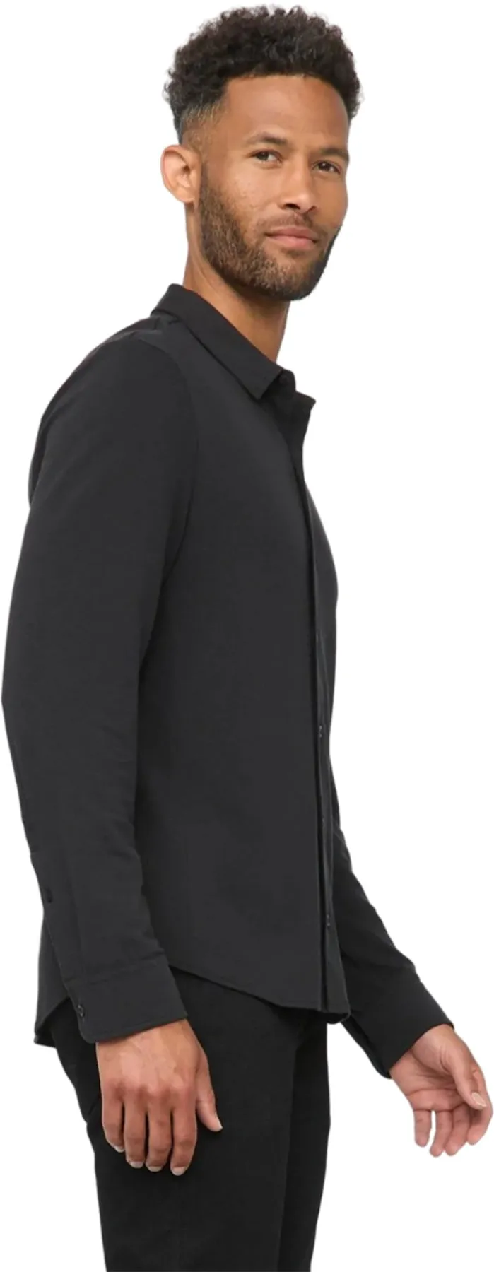 Air Flow Pique Knit Button Down Shirt - Men's|-|Chemise boutonnée en tricot piqué Air Flow - Homme sold by Altitude Sports product image thumbnail 4