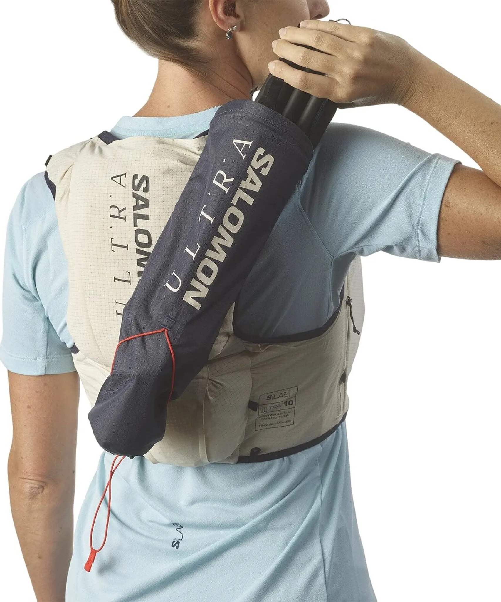 S/Lab Ultra Running Vest with Flasks 10L - Unisex|-|Veste de course avec flasques S/Lab Ultra 10L - Unisexe sold by Altitude Sports product image thumbnail 5