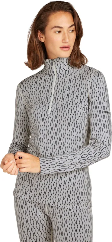 Merino 260 Vertex On-Piste Long Sleeve Half Zip Thermal Top - Women's|-|Haut thermique à manches longues et demi-glissière en mérinos 260 Vertex On-Piste - Femme sold by Altitude Sports