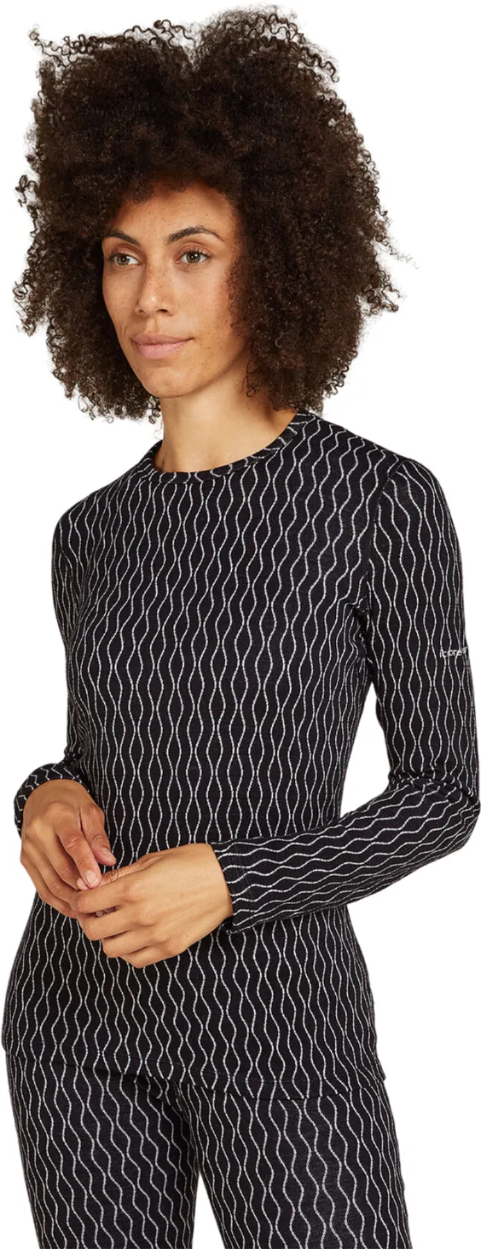 Merino 260 Vertex On-Piste Long Sleeve Crewe Thermal Top - Women's|-|Haut thermique à manches longues et col rond en mérinos 260 Vertex On-Piste - Femme sold by Altitude Sports