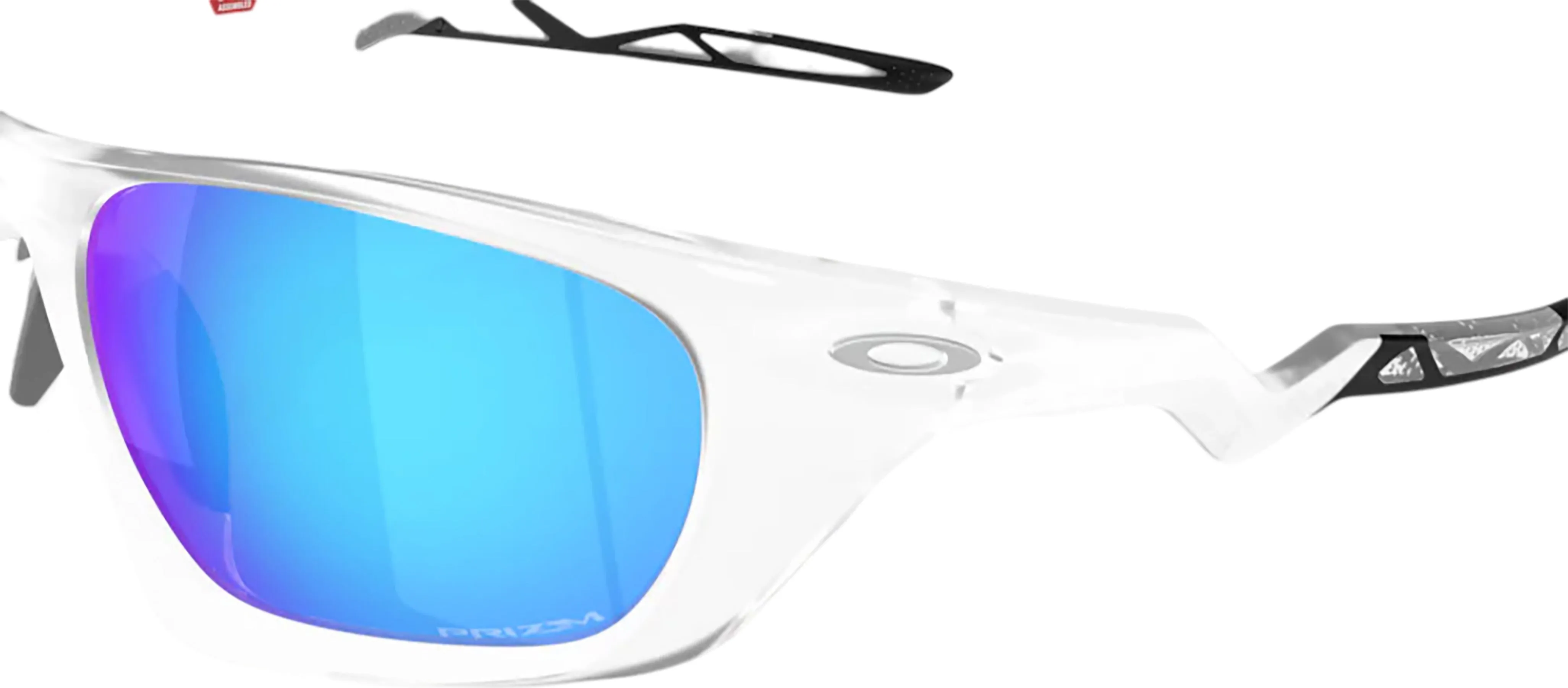 Lateralis Sunglasses - Matte Clear - Prizm Sapphire Lens - Unisex|-|Lunettes de soleil Lateralis - Matte Clear - Verres Prizm Sapphire - Unisexe sold by Altitude Sports product image thumbnail 2