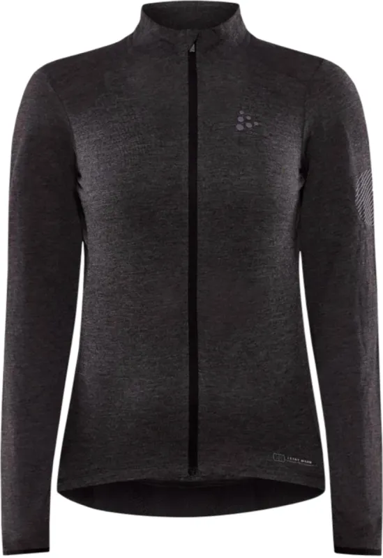 Core Bike Essence Wool Long Sleeve Jersey - Women's|-|Maillot à manches longues Core Bike Essence Wool - Femme sold by Altitude Sports