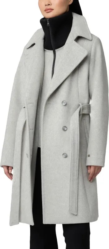 Fabianne-C Semi-Fitted Classic Wool Coat with Removable Bib - Women's|-|Manteau classique semi-ajusté en laine avec plastron amovible Fabianne-C - Femme sold by Altitude Sports