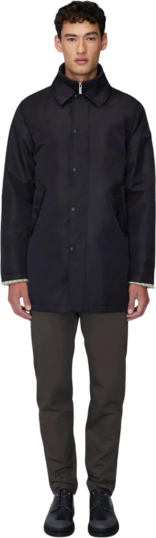 Christopher Insulated Carcoat with Removable Bib - Men's|-|Manteau isolé avec col en maille côtelée amovible Christopher - Homme sold by Altitude Sports