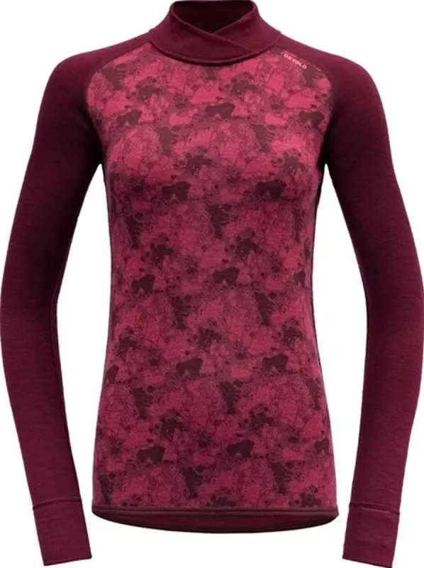 Kvitegga Merino 230 High Neck Baselayer Top - Women's|-|Couche de base à col montant Kvitegga Merino 230 - Femme sold by Altitude Sports