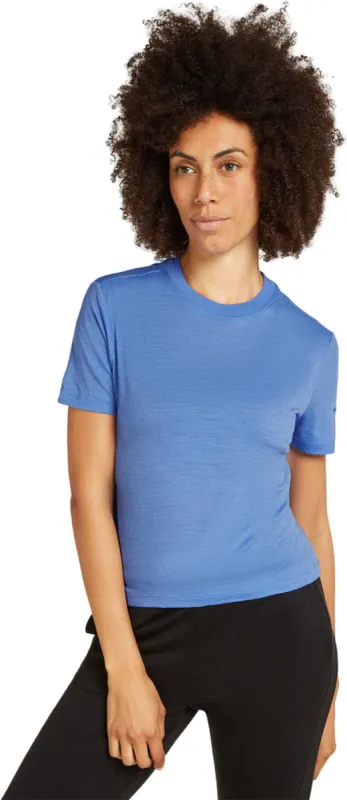 Merino 150 Tech Lite III Crop Short Sleeve T-Shirt - Women's|-|T-shirt écourté à manches courtes en mérinos 150 Tech Lite III - Femme sold by Altitude Sports