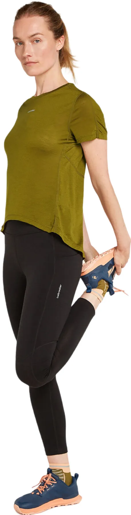 125 Cool-Lite Speed Merino Blend Short Sleeve Slit Back T-Shirt - Women's|-|T-shirt à manches courtes fendu dans le dos en mélange de mérinos Cool-Lite Speed 125 - Femme sold by Altitude Sports product image thumbnail 5