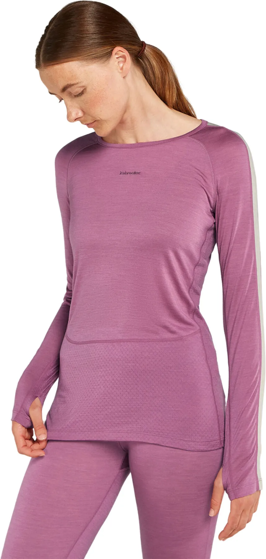 125 ZoneKnit Long Sleeve Crewe Thermal Top - Women's|-|Haut thermique à manches longues et col rond 125 ZoneKnit - Femme sold by Altitude Sports product image thumbnail 2