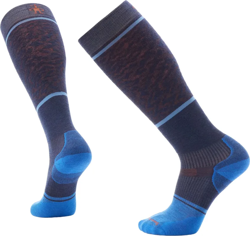 Snowboard Targeted Cushion Retro Line OTC Socks - Unisex|-|Chaussettes de snowboard sous-genou coussin ciblé avec imprimé Retro Line - Unisexe sold by Altitude Sports