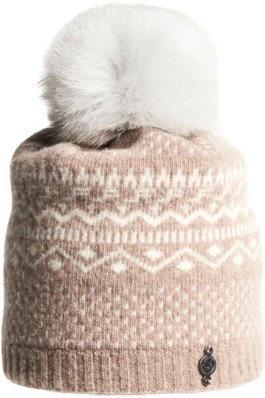 Romy-P Beanie with Fur Pom - Unisex|-|Tuque avec pompon en fourrure Romy-P - Unisexe sold by Altitude Sports