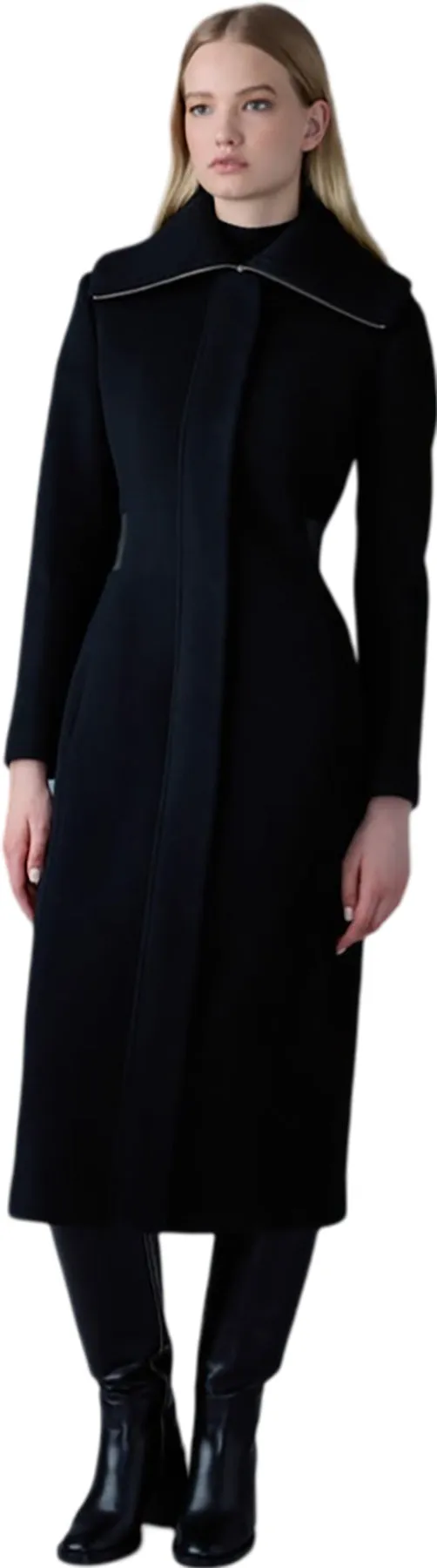 Clarice Double-Face Wool Coat with Smocked Detailing - Women's|-|Manteau en lainage double face avec fronces Clarice - Femme sold by Altitude Sports product image thumbnail 3