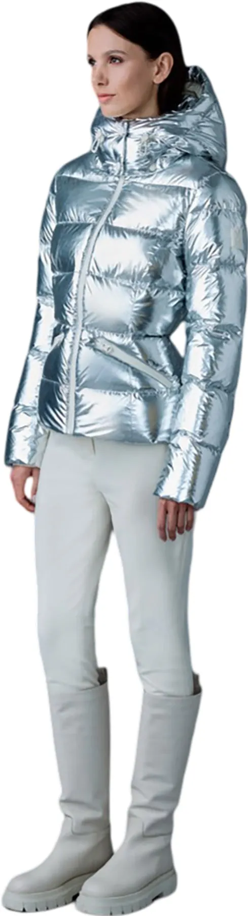 Madalyn-M Metallic Laminate Down Jacket - Women's|-|Manteau en duvet à fini laminé métallique Madalyn-M - Femme sold by Altitude Sports product image thumbnail 4