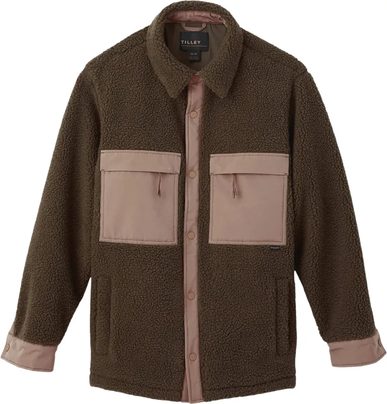 Two Tone Sherpa Jacket - Men's|-|Manteau en sherpa deux tons - Homme sold by Altitude Sports