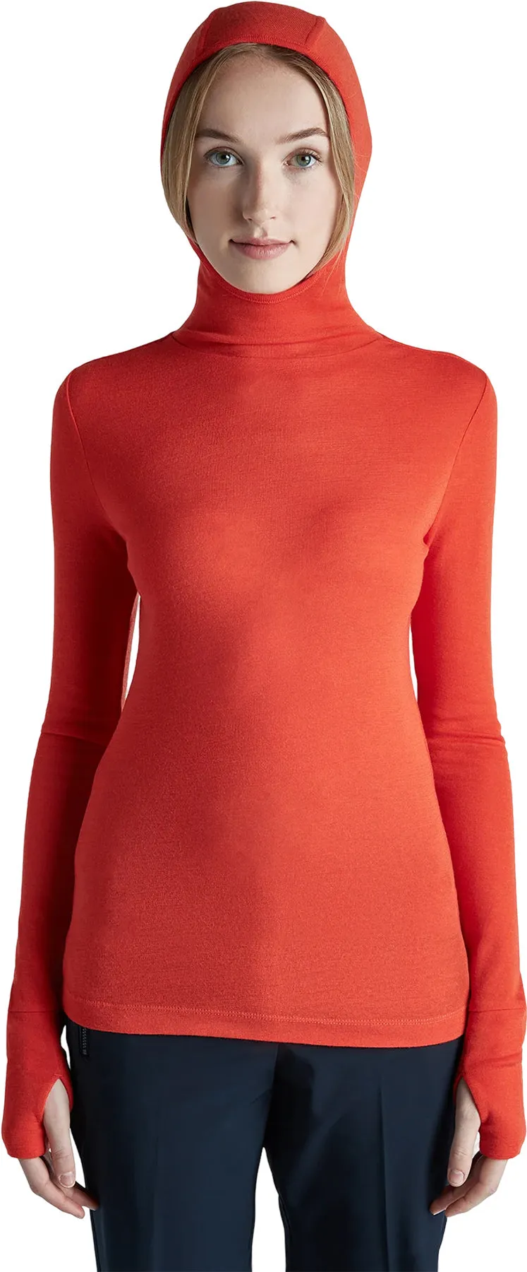 Merino Rib Hooded T-Shirt - Women's|-|T-shirt à capuchon côtelé en mérinos - Femme sold by Altitude Sports product image thumbnail 5