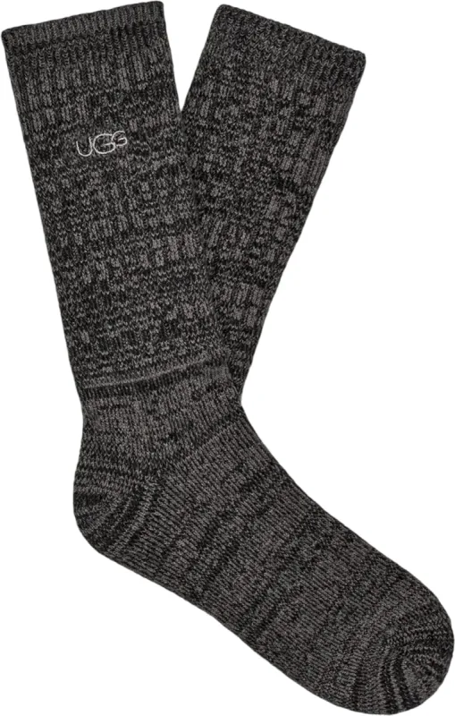 Trey Rib Knit Crew Socks - Men's|-|Chaussettes mi-mollet en tricot à côtes Trey - Homme made by UGG