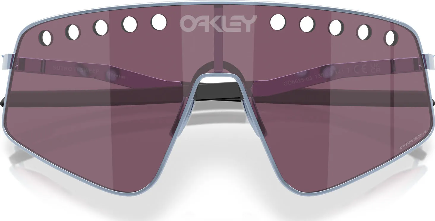 Sutro TI Sweep Sunglasses - Polished Stonewash - Prizm Road Black Lens - Unisex|-|Lunettes de soleil Sutro TI Sweep - Polished Stonewash - Verres Prizm Road Black - Unisexe sold by Altitude Sports product image thumbnail 4