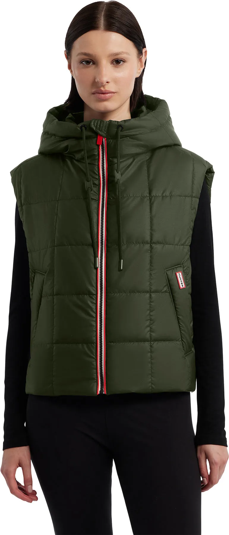 Lindsey PU Coated Square Quilted Vest - Women's|-|Veste enduit de polyuréthanne à matelassage carré Lindsey - Femme sold by Altitude Sports