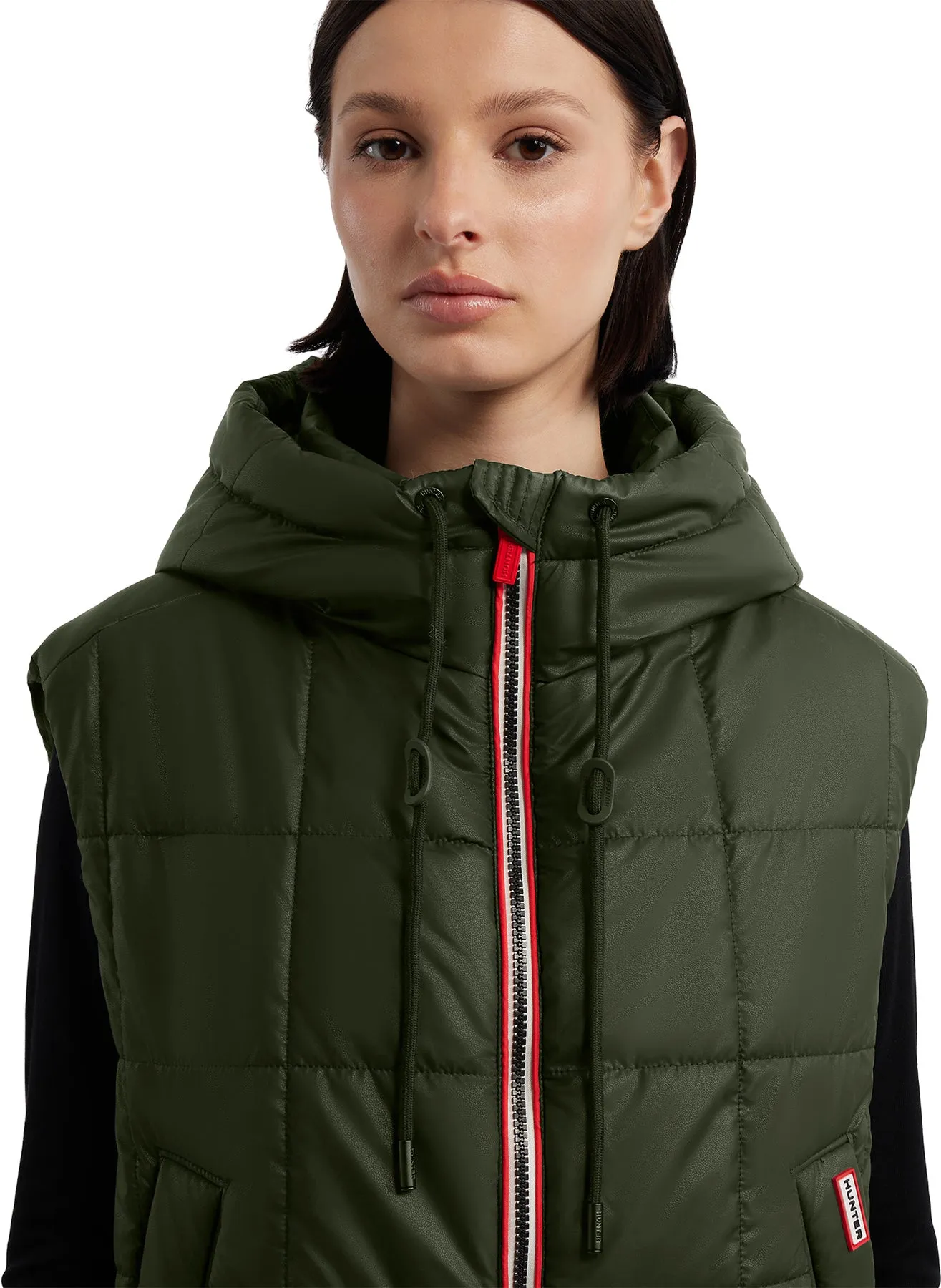 Lindsey PU Coated Square Quilted Vest - Women's|-|Veste enduit de polyuréthanne à matelassage carré Lindsey - Femme sold by Altitude Sports product image thumbnail 3