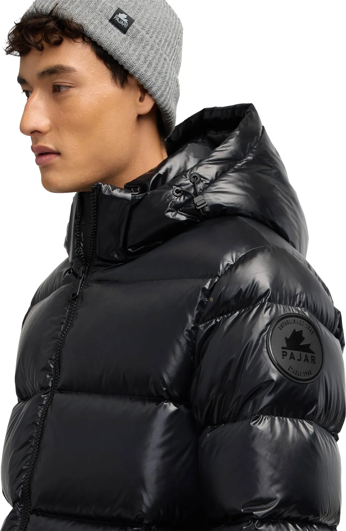Dechen Long Channel Quilted Puffer Jacket with Detachable Hood - Men's|-|Manteau matelassé longues avec capuchon amovible Dechen - Homme sold by Altitude Sports product image thumbnail 4