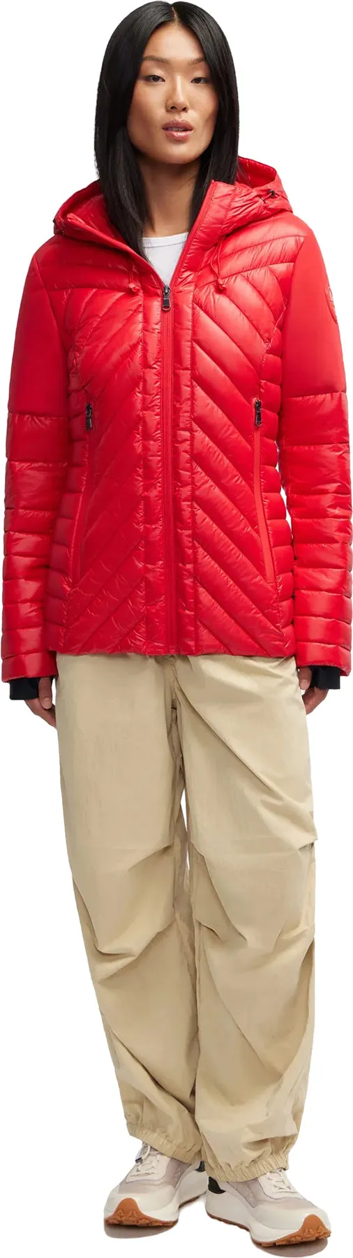 Esmay Lightweight Mixed Media Quilted Packable Puffer Jacket - Women's|-|Manteau matelassé léger et compressible en matériaux assortis Esmay - Femme sold by Altitude Sports product image thumbnail 5