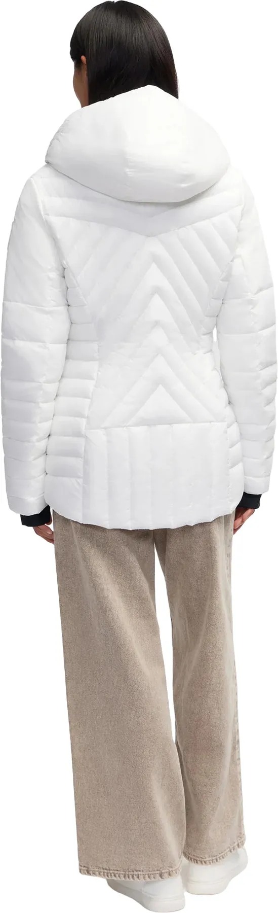 Esmay Lightweight Mixed Media Quilted Packable Puffer Jacket - Women's|-|Manteau matelassé léger et compressible en matériaux assortis Esmay - Femme sold by Altitude Sports product image thumbnail 4