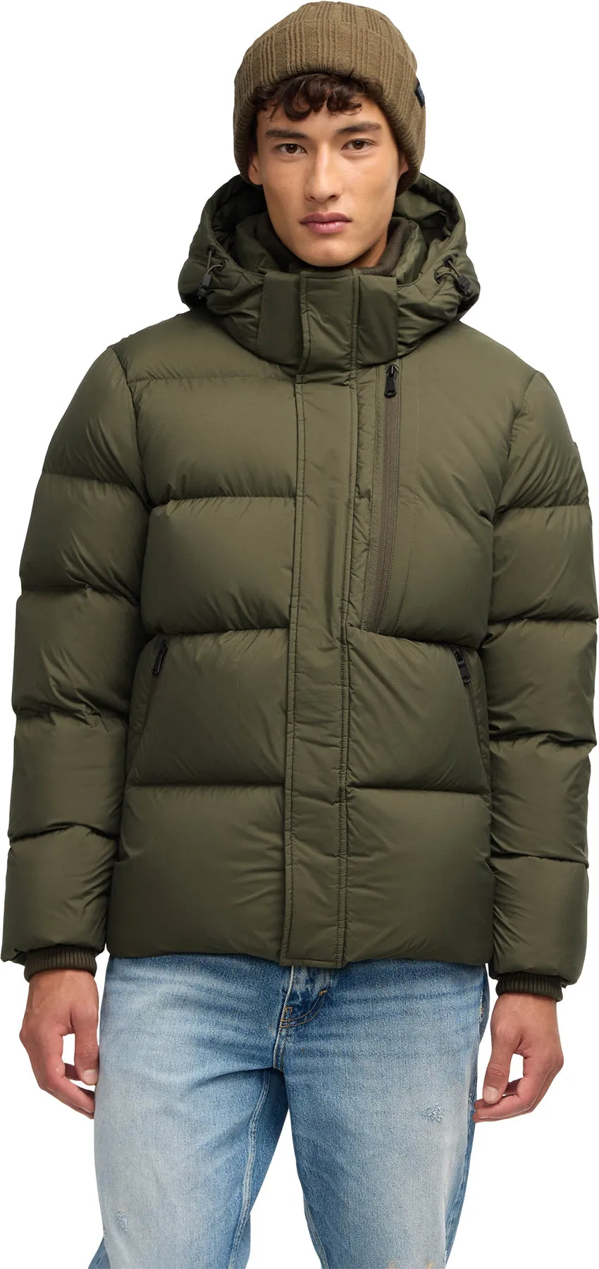 Jericho Puffer Jacket with Removable Hood - Men's|-|Manteau matelassé avec capuchon amovible Jericho - Homme sold by Altitude Sports