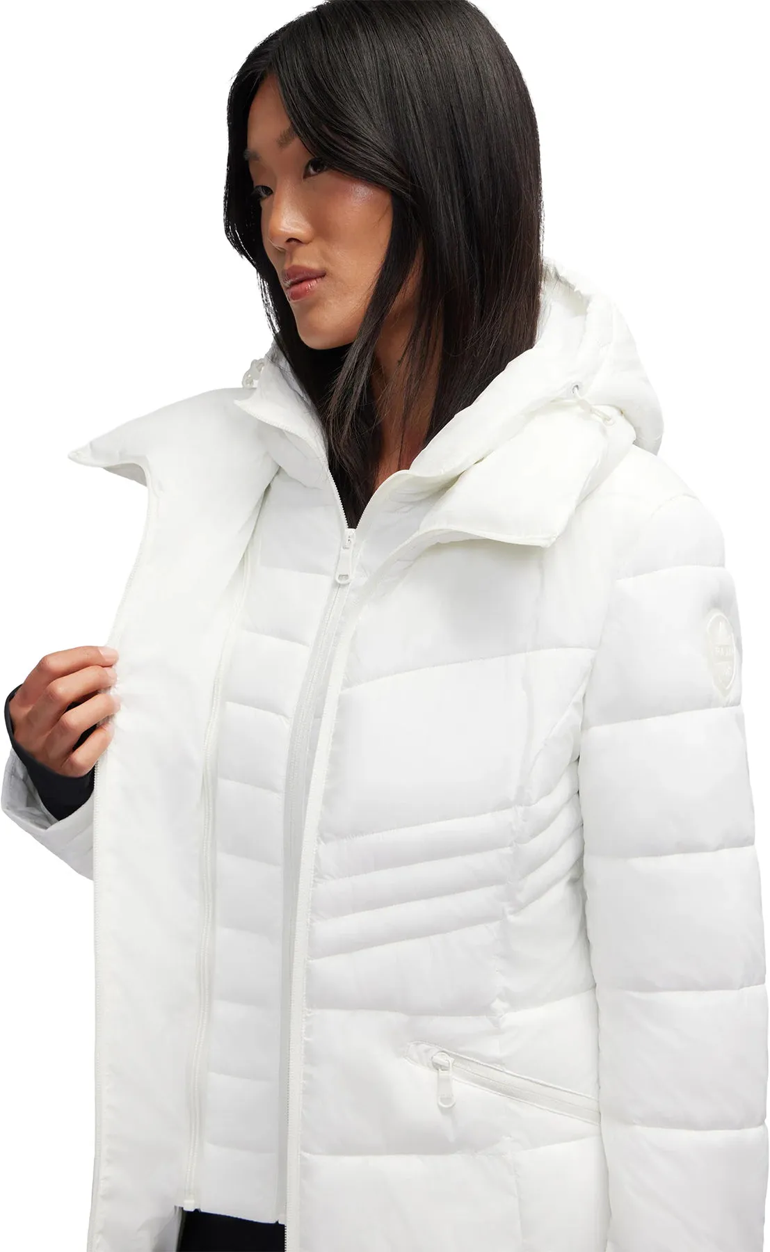 Brauna Lightweight Packable Puffer Jacket with Bib - Women's|-|Manteau matelassé léger et compressible avec plastron Brauna - Femme sold by Altitude Sports product image thumbnail 4