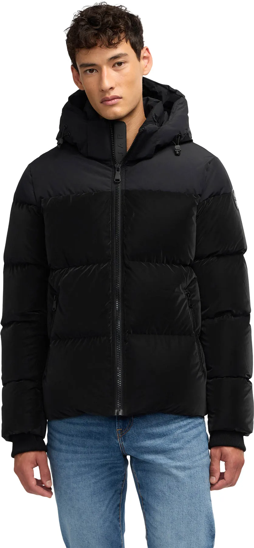Mato Mixed-Media Channel Quilted Puffer Jacket - Men's|-|Manteau matelassé en matériaux assortis Mato - Homme sold by Altitude Sports