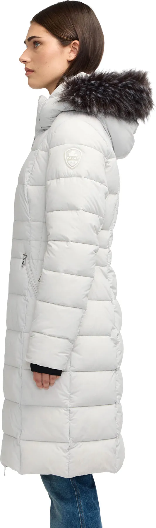 Venus Long Stretch Channel Quilted Puffer Jacket - Women's|-|Manteau matelassé longues extensible Venus - Femme sold by Altitude Sports product image thumbnail 2
