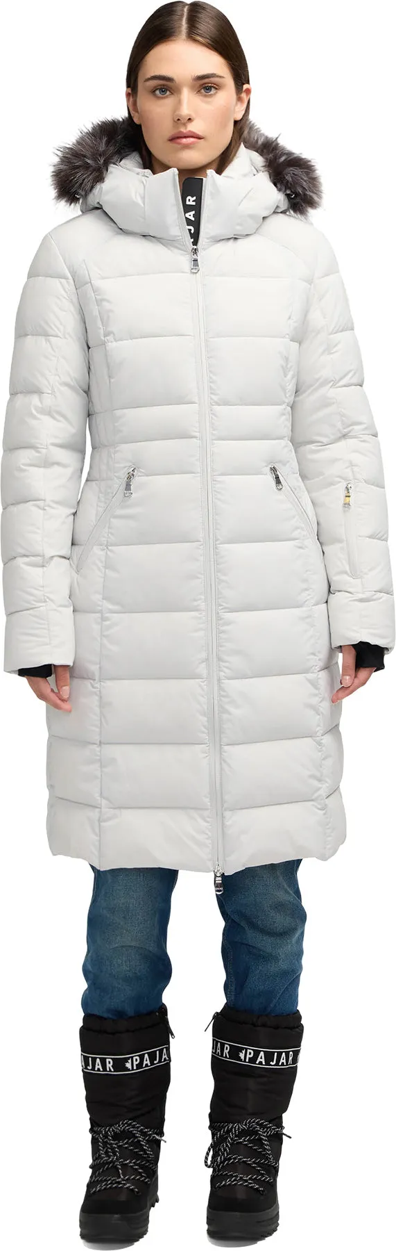Venus Long Stretch Channel Quilted Puffer Jacket - Women's|-|Manteau matelassé longues extensible Venus - Femme sold by Altitude Sports product image thumbnail 3
