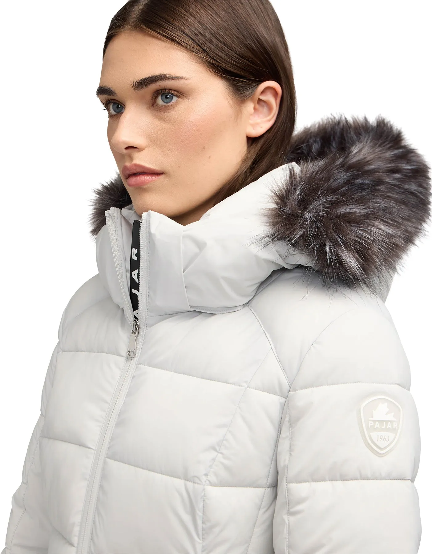 Venus Long Stretch Channel Quilted Puffer Jacket - Women's|-|Manteau matelassé longues extensible Venus - Femme sold by Altitude Sports product image thumbnail 4