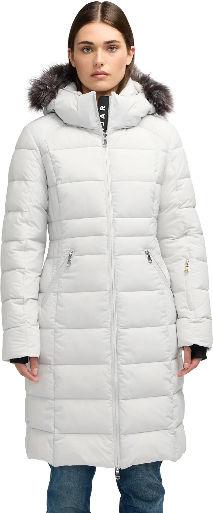 Venus Long Stretch Channel Quilted Puffer Jacket - Women's|-|Manteau matelassé longues extensible Venus - Femme sold by Altitude Sports