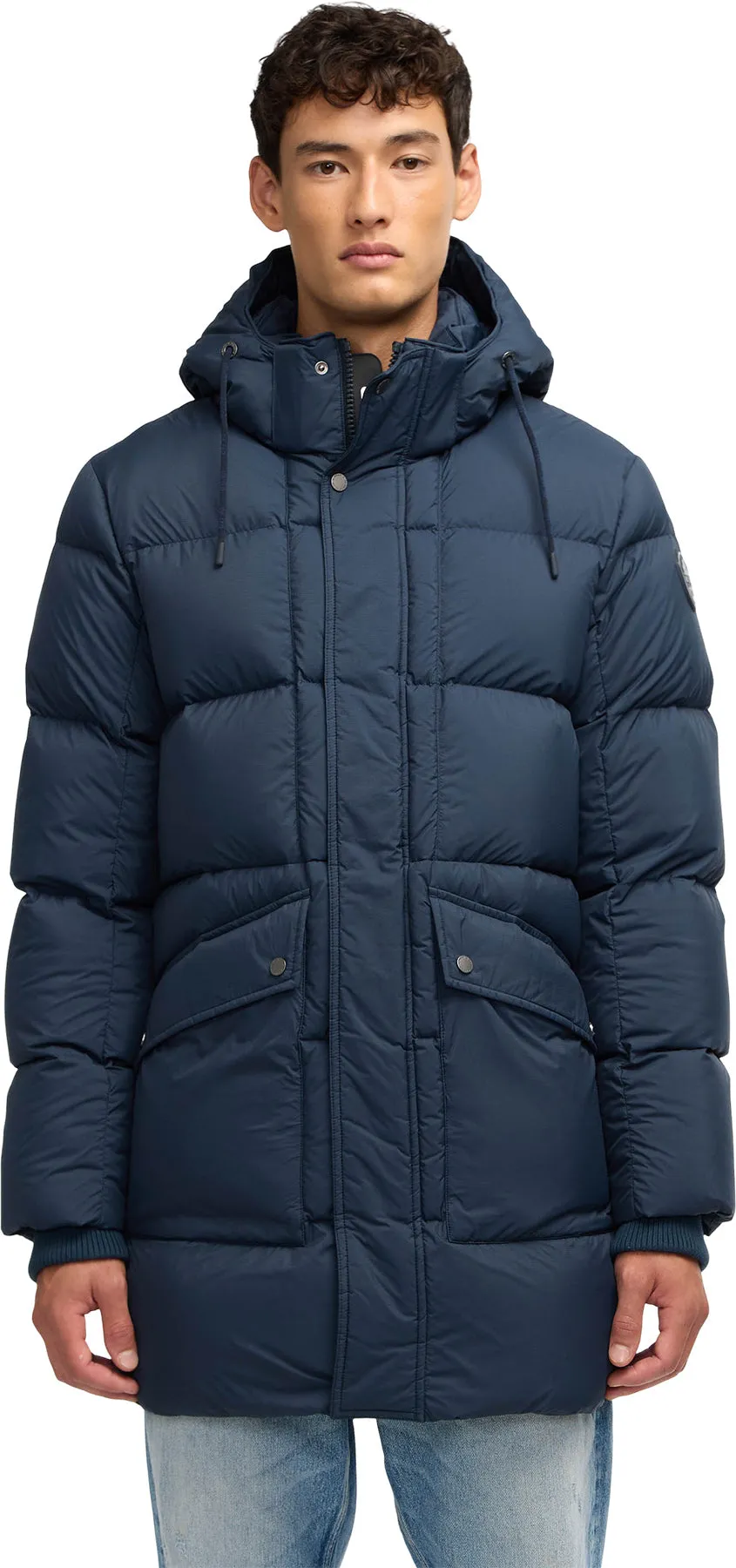 Teneca Channel Quilted Puffer Jacket with Removable Hood - Men's|-|Manteau matelassé avec capuchon amovible Teneca - Homme sold by Altitude Sports