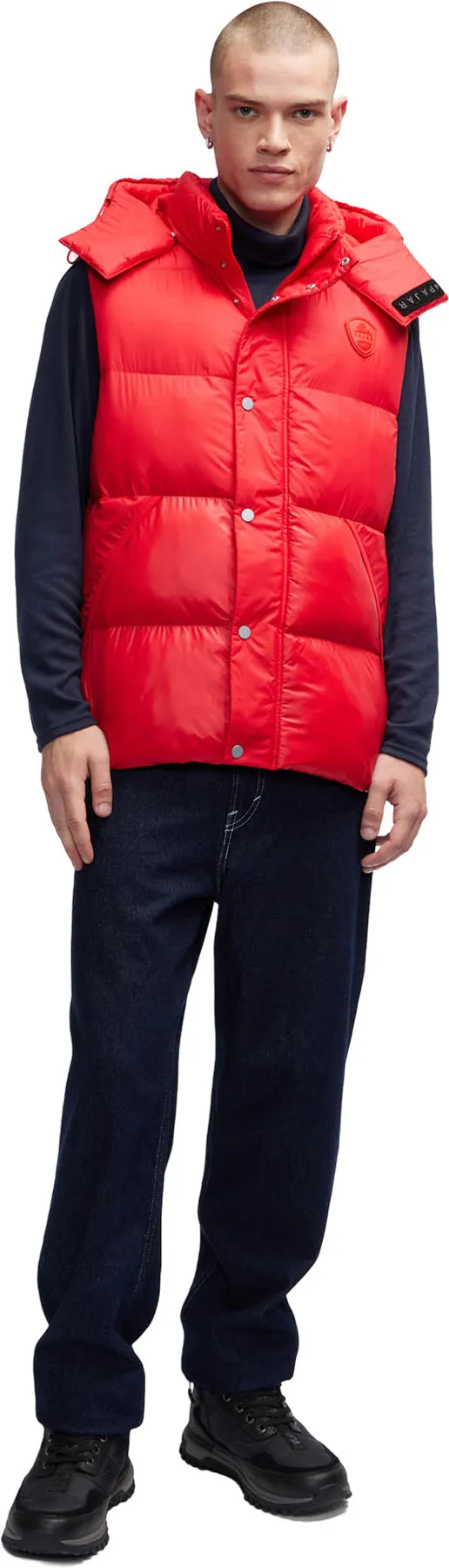 Hyeon Lightweight Puffer Vest with Removable Hood - Men's|-|Veste matelassé légèr avec capuchon amovible Hyeon - Homme sold by Altitude Sports product image thumbnail 4