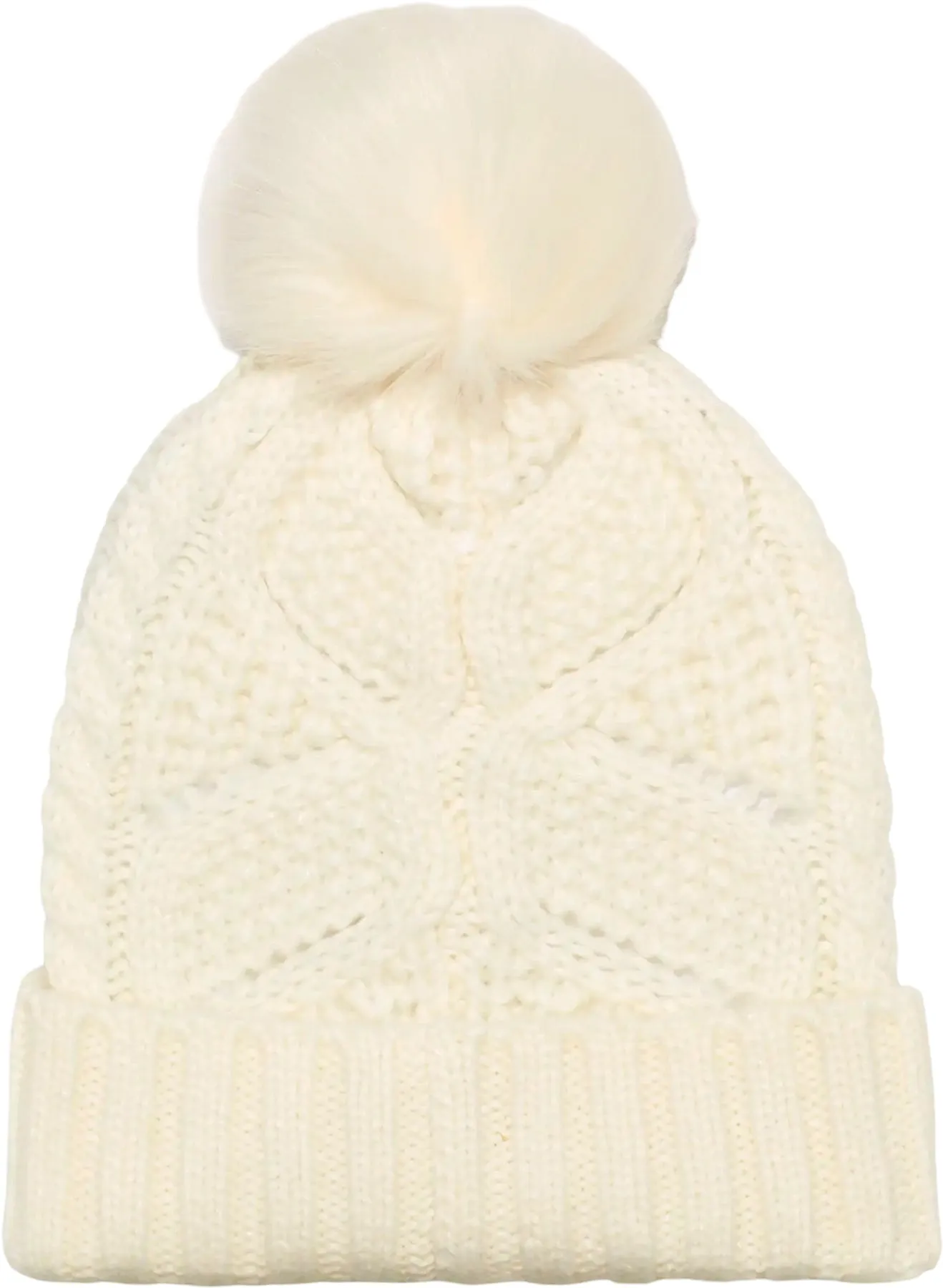 Cable Knit Beanie with Pom - Women's|-|Tuque en tricot torsadé avec pompon - Femme sold by Altitude Sports product image thumbnail 4