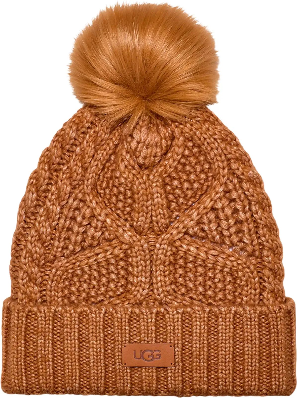 Cable Knit Beanie with Pom - Women's|-|Tuque en tricot torsadé avec pompon - Femme sold by Altitude Sports product image thumbnail 5
